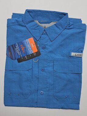 Habit Men's Short Sleeve River Shirt Size S